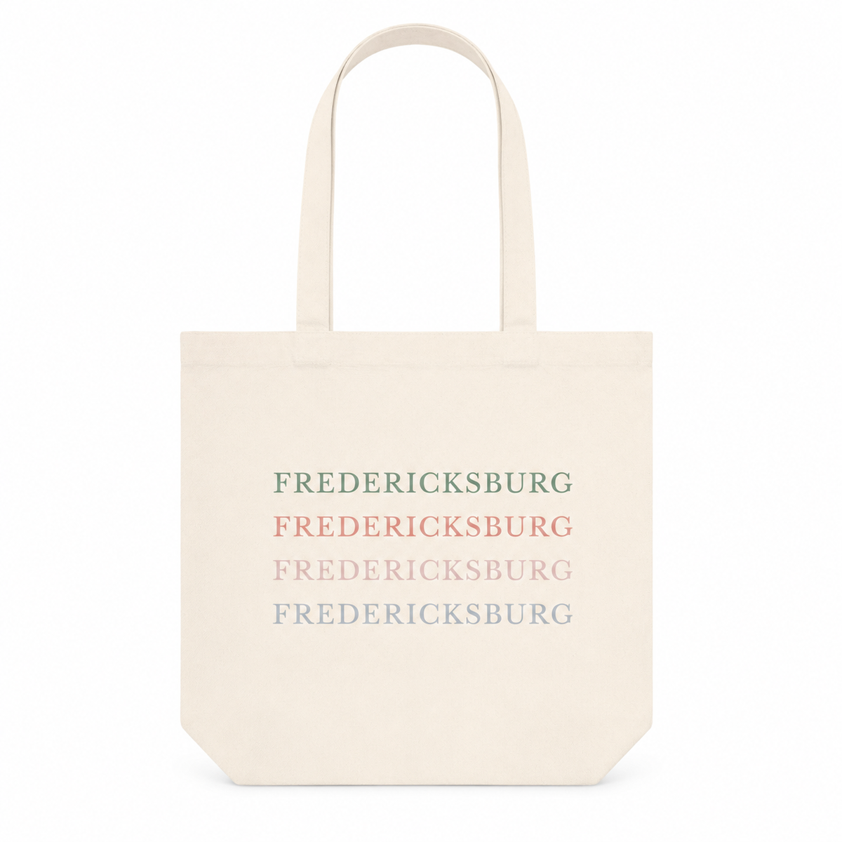 Fredericksburg TX Canvas Tote Bag – Texas Hill Country Souvenir