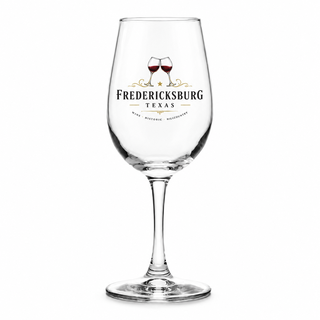 Fredericksburg Wine Glass