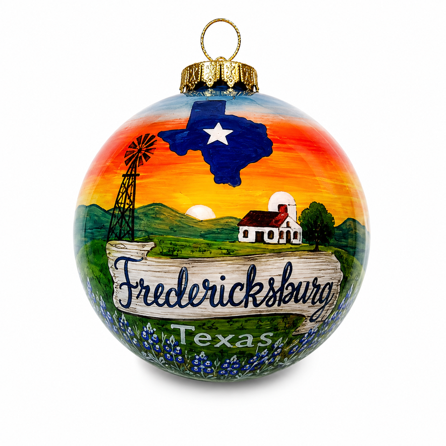 Fredericksburg Heritage Ornament Pair
