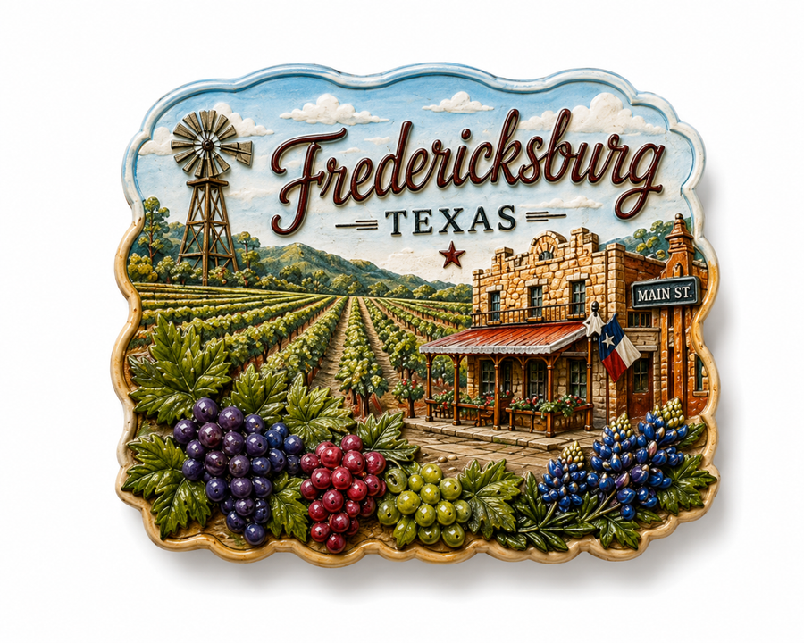 Fredericksburg Vineyard Magnet