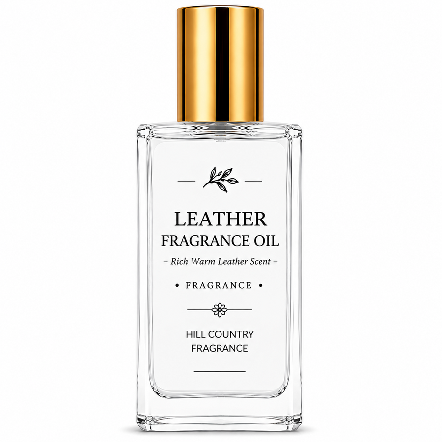 Leather Fragrance Oil – Rich Warm Leather Scent | Hill Country Fragrance