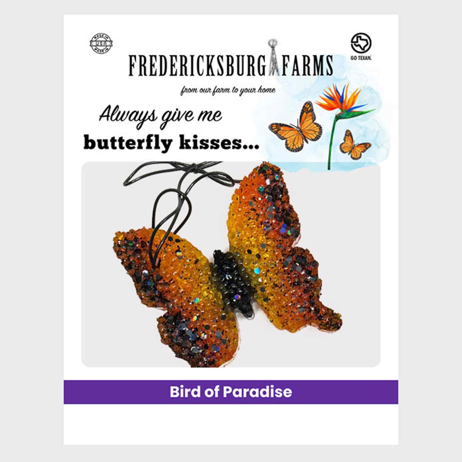 Bird of Paradise Air Freshener