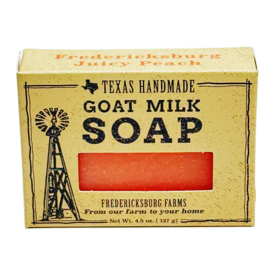 Fredericksburg Juicy Peach Goat Milk Soap