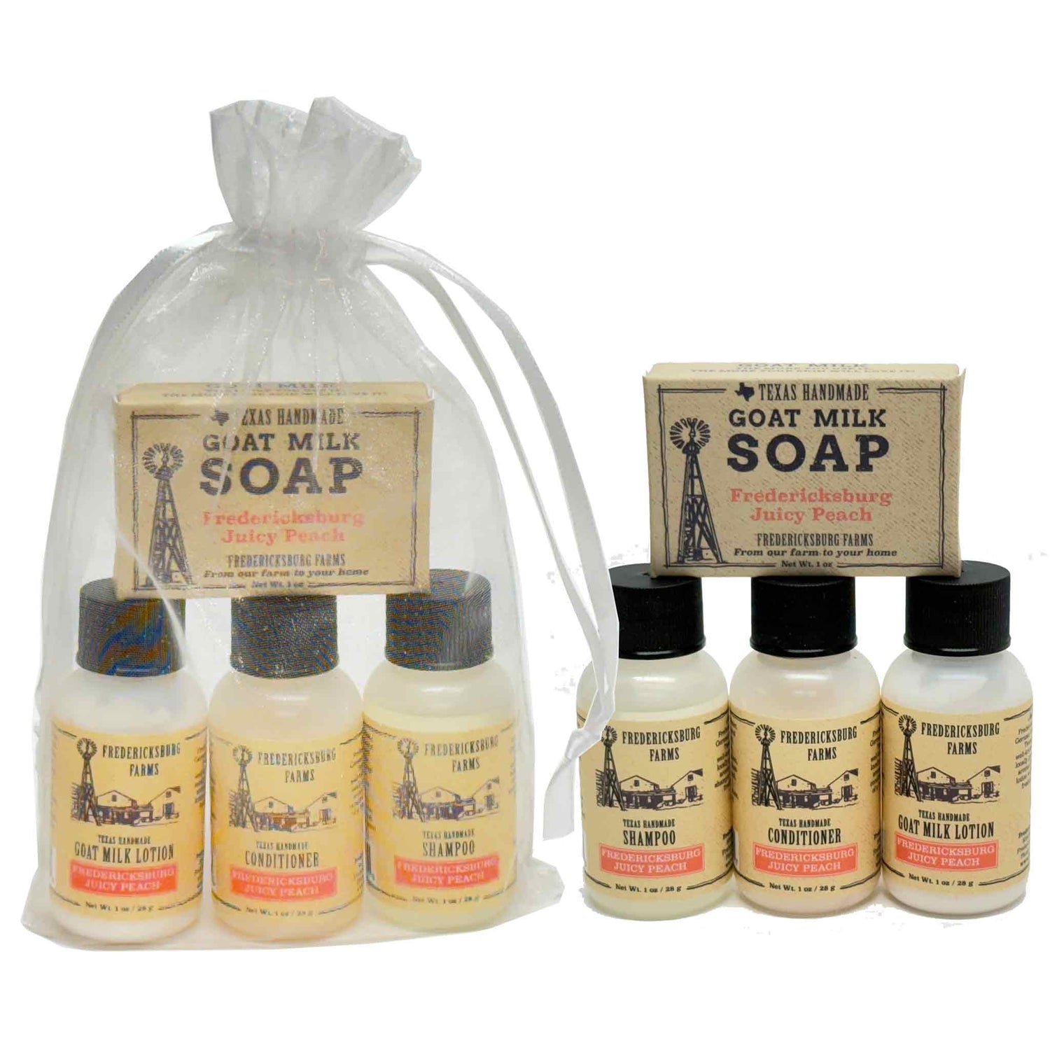 Fredericksburg Juicy Peach Travel Size Gift Set