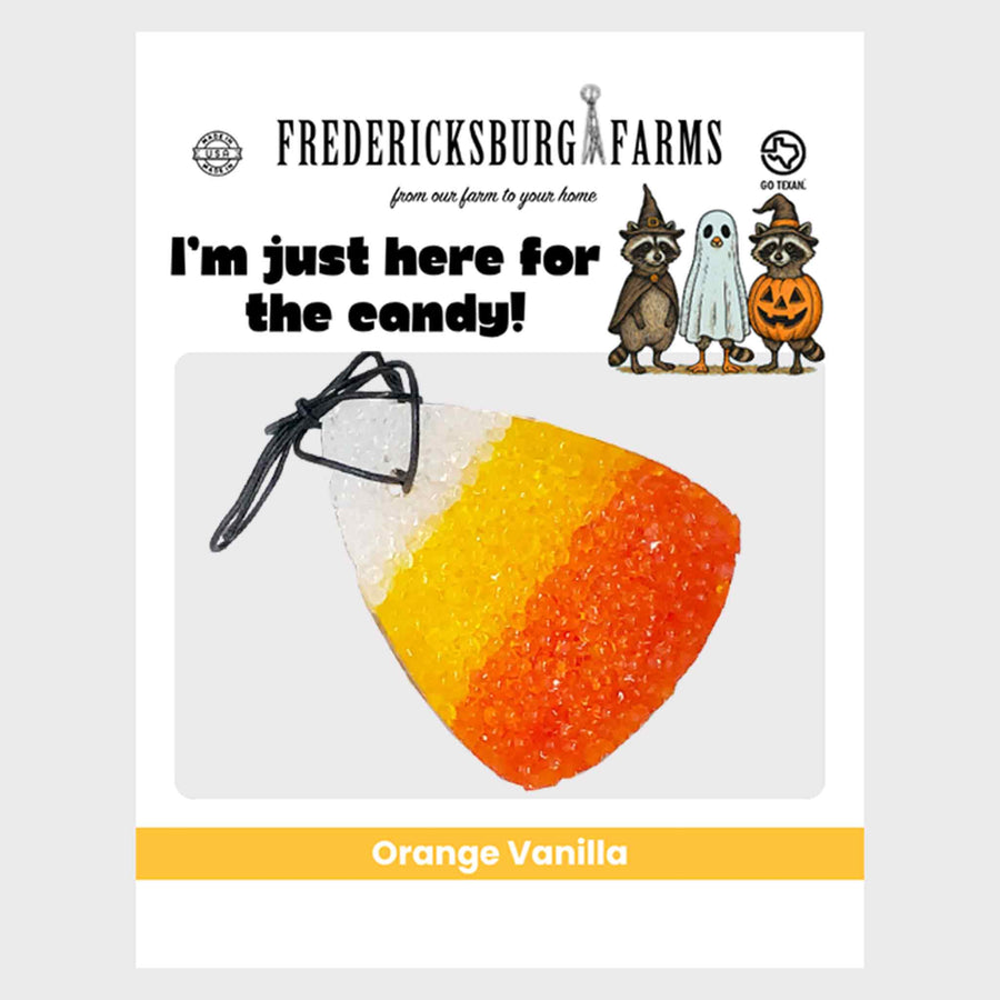 Orange Vanilla Candy Corn Air Freshener - Seasonal