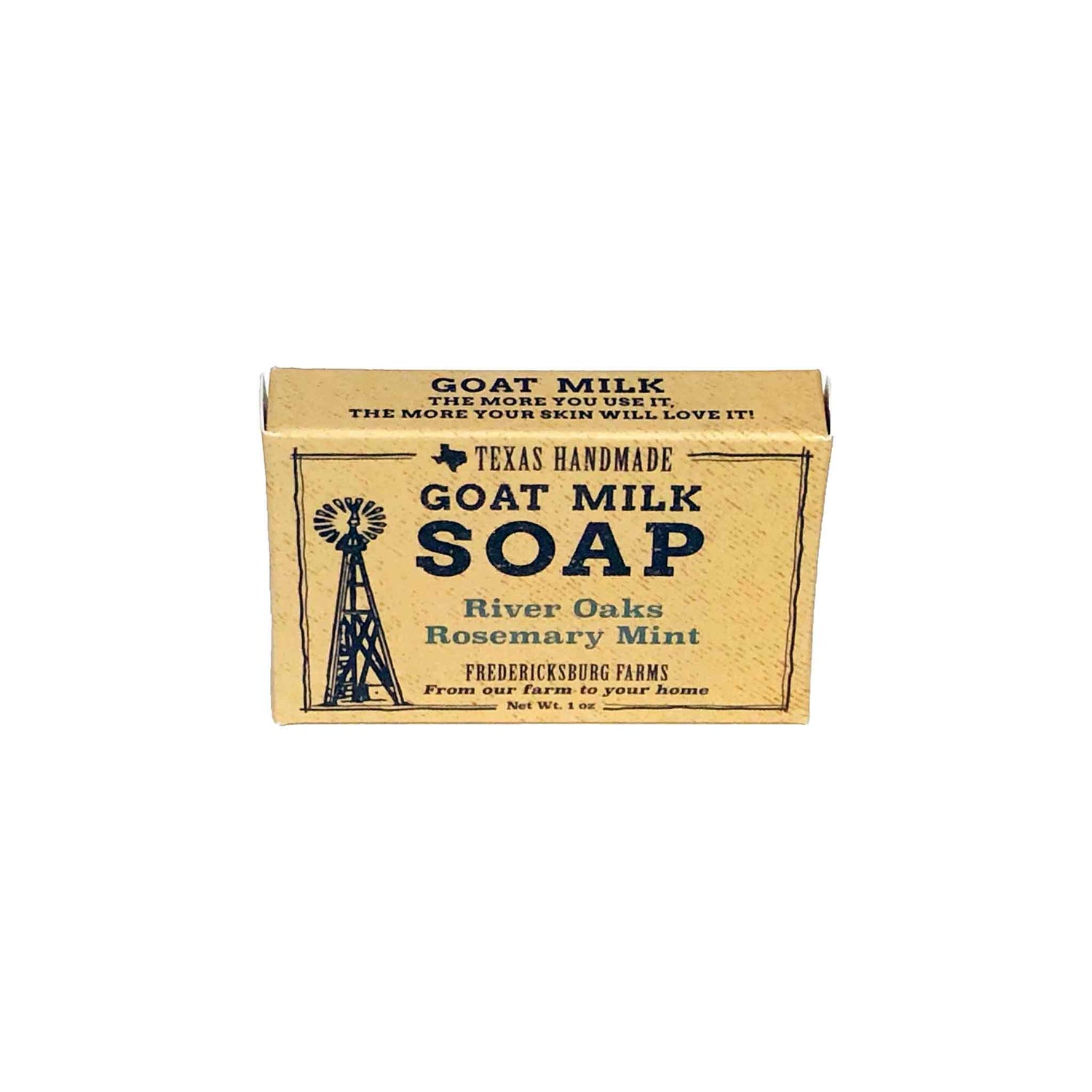 River Oaks Rosemary Mint Travel Size Bar Soap