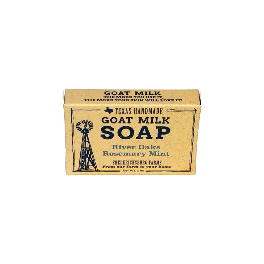 River Oaks Rosemary Mint Travel Size Bar Soap
