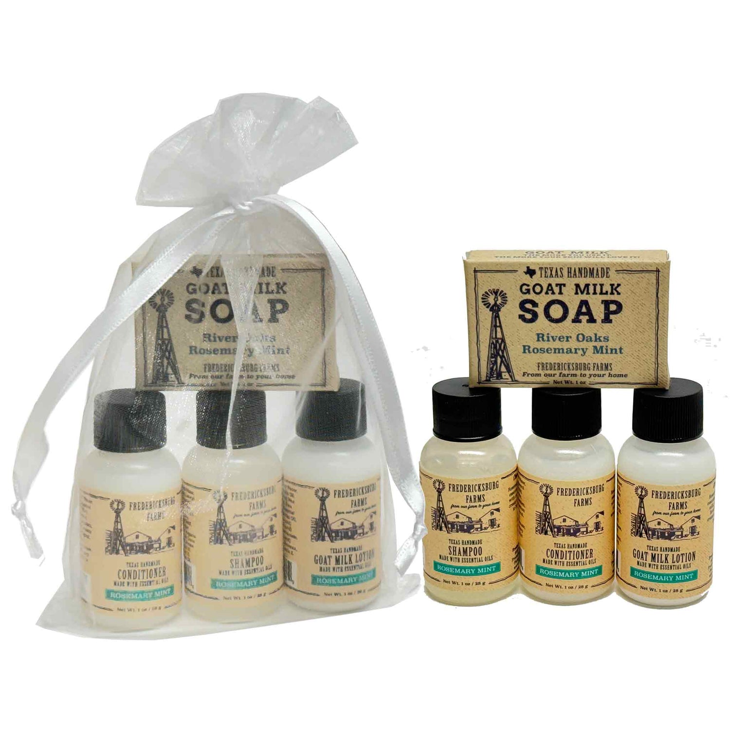 River Oaks Rosemary Mint Travel Size Gift Set
