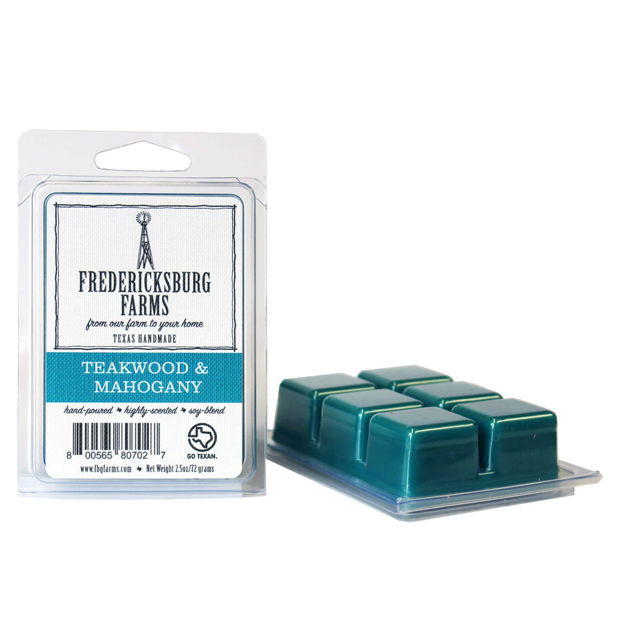Teakwood & Mahogany Wax Melt - Seasonal