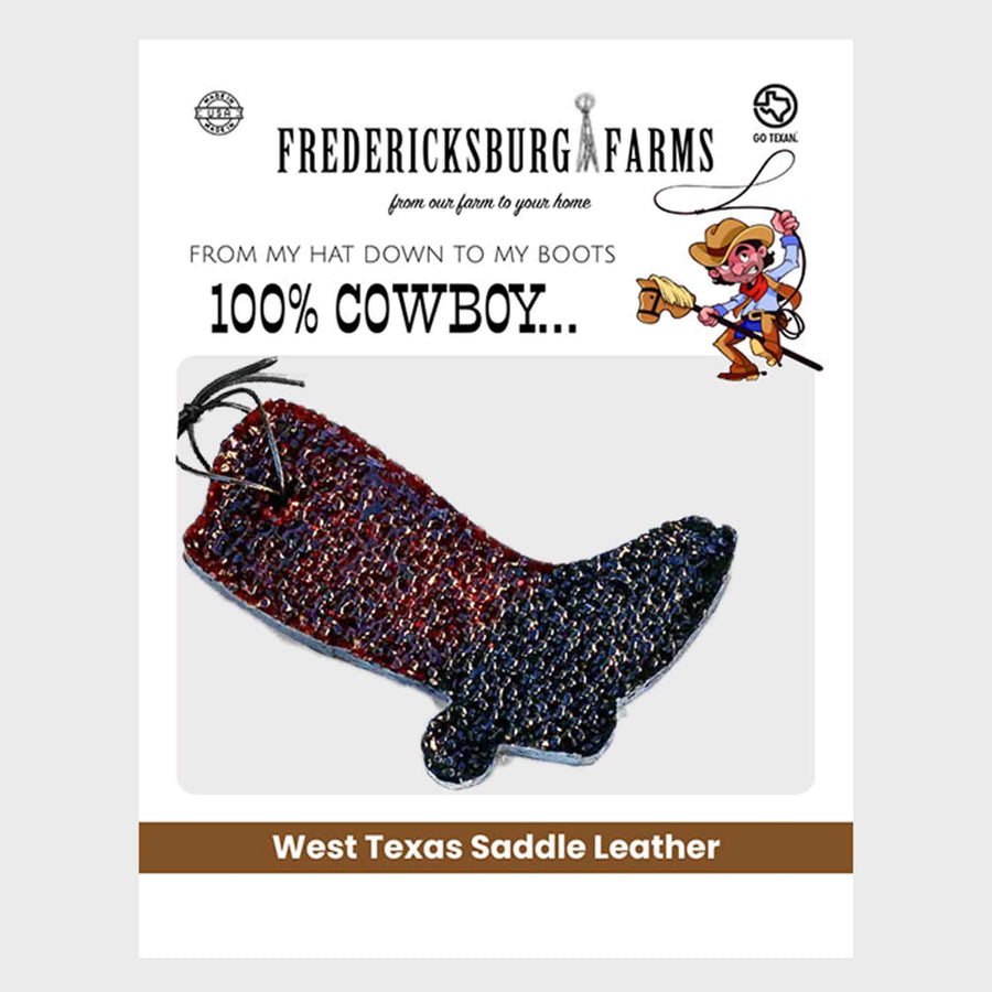 West Texas Saddle Leather Air Freshener