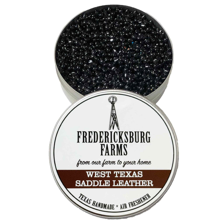 West Texas Saddle Leather Fragrance Tin